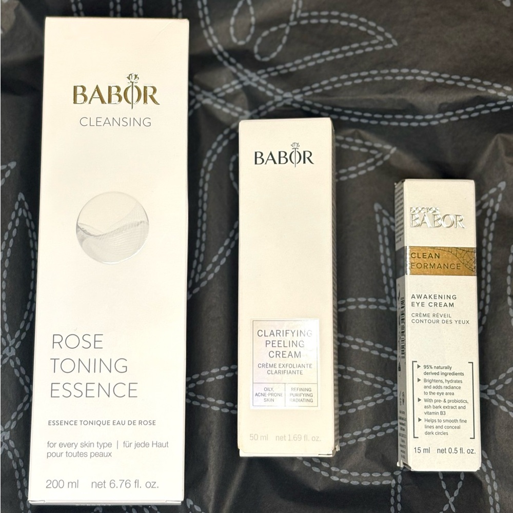 3 piece Babor Skincare Set